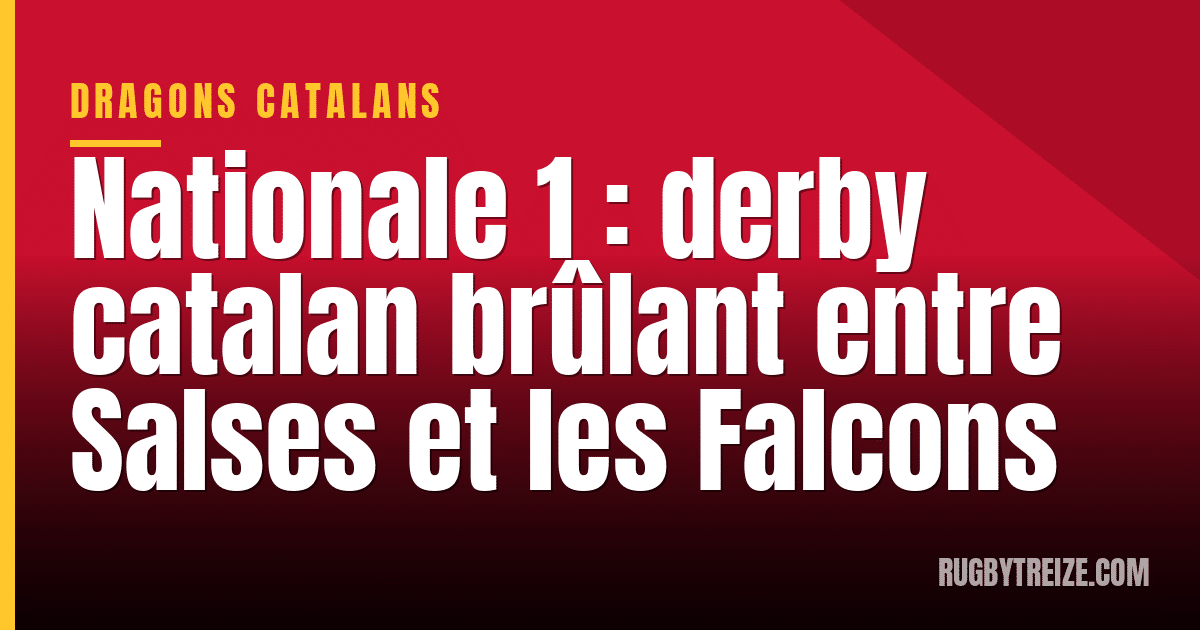 Nationale 1 : derby catalan brûlant entre Salses et les Falcons